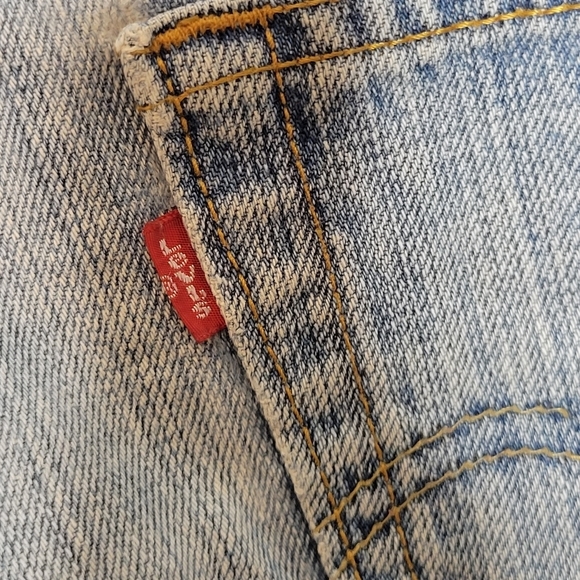 Levis 501‎ Button Fly Cutoffs Size 32 - Picture 5 of 8